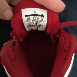 Jordan Shoes - Red kids Jordan’s Jordan Shoes - Red kids Jordan’s